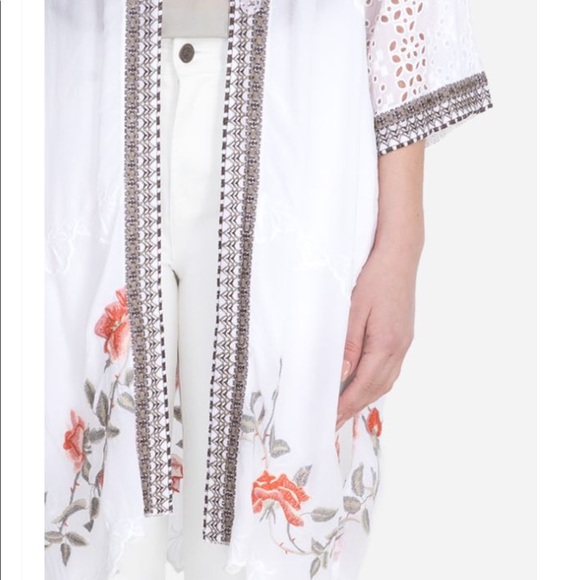 Johnny Was Roses Kimono - Picture 5 of 6